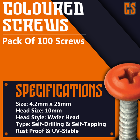 Get Screwin': 100 Pack RAL Screws!