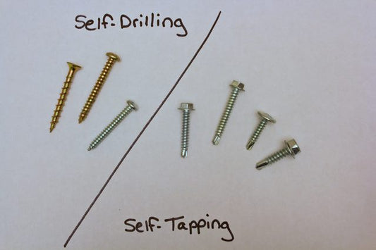 Self-Tapping vs Self-Drilling Screws: The Difference?