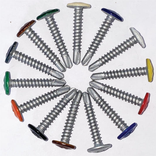 RAL Coloured Screws - All Colours