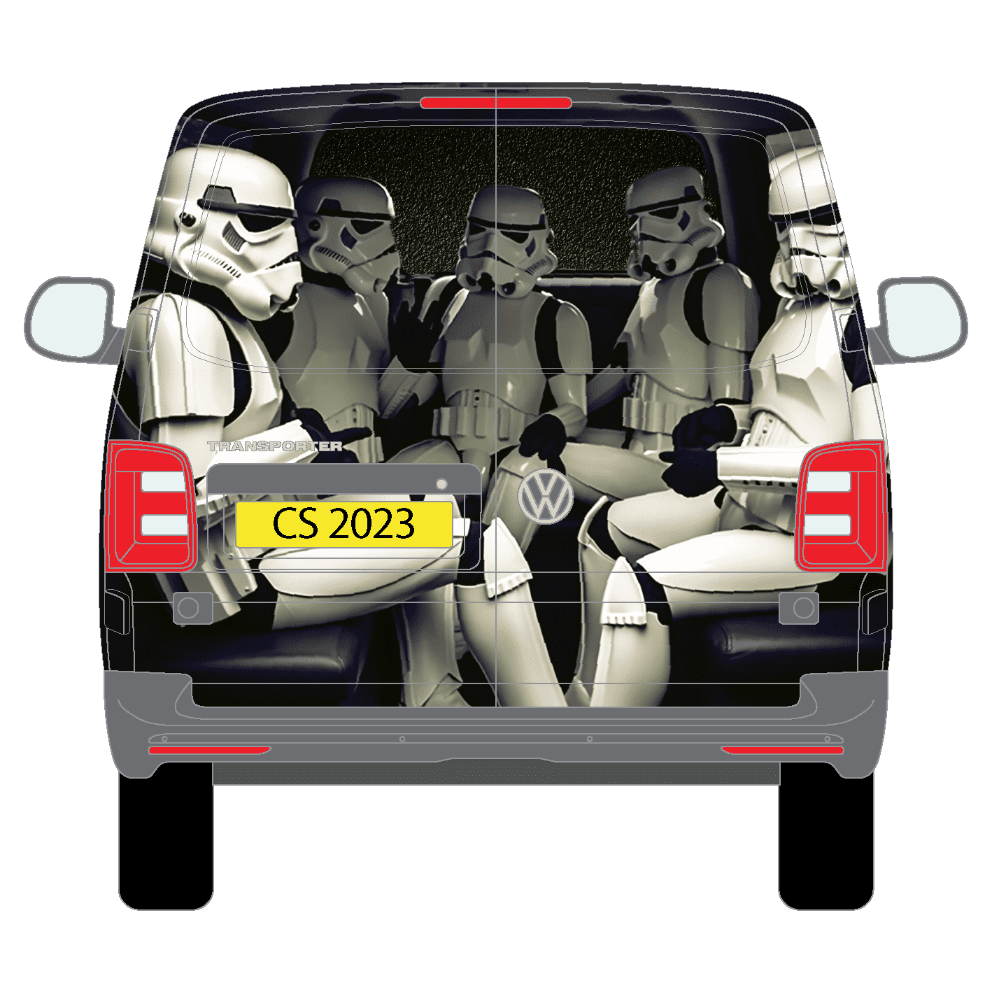 Stormtrooper Full Van Wrap