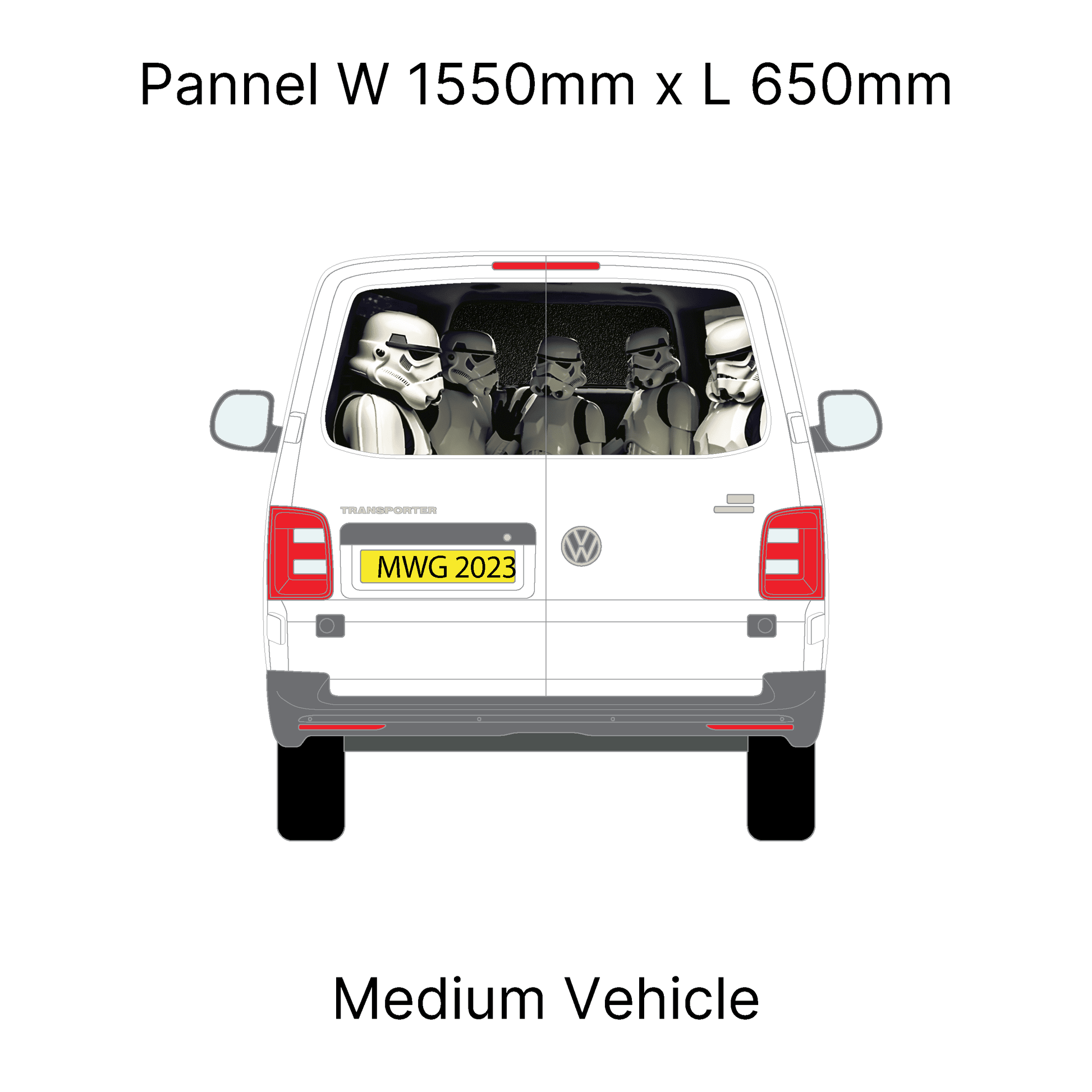 Stormtrooper Medium Panel Wrap