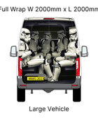 Stormtrooper Wrap For A Large Van