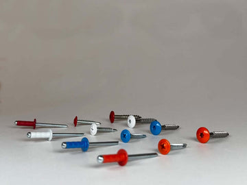 Coloured Multi-Grip Rivets
