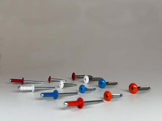 Coloured Multi-Grip Rivets