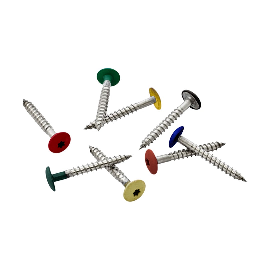 Coloured Stainless Steel Wood Screws