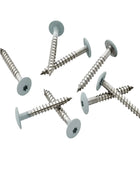 Coloured Stainless Steel Fibre Cement Screws Light Grey