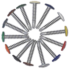 Coloured Self Drilling Screws Multi Pack