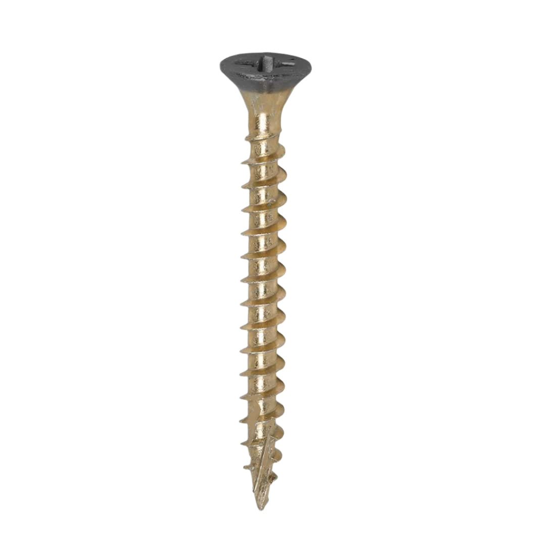 Coloured Countersunk Wood Screws 4mm x 40mm