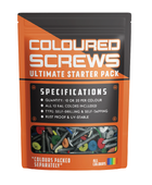 Coloured Self Drilling Screws Starter Pack