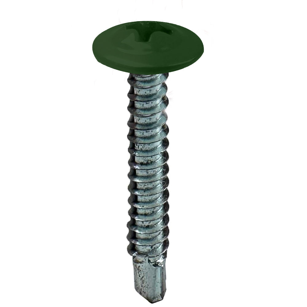 Coloured Self Drilling Screws 4.8 x 40mm