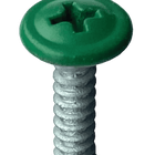 Green RAL 6024 Screws