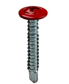 Coloured Self Drilling Screws 4.8 x 40mm