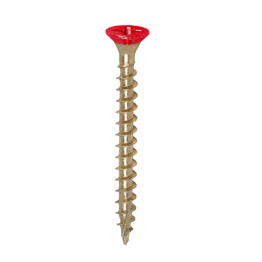 Coloured Double Countersunk 4mm x 40mm Wood Screws