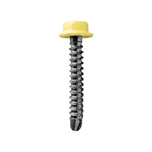 Coloured Self Drilling Hex Screws 3.5 x 25mm