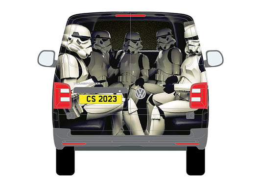 Stormtrooper van decal
